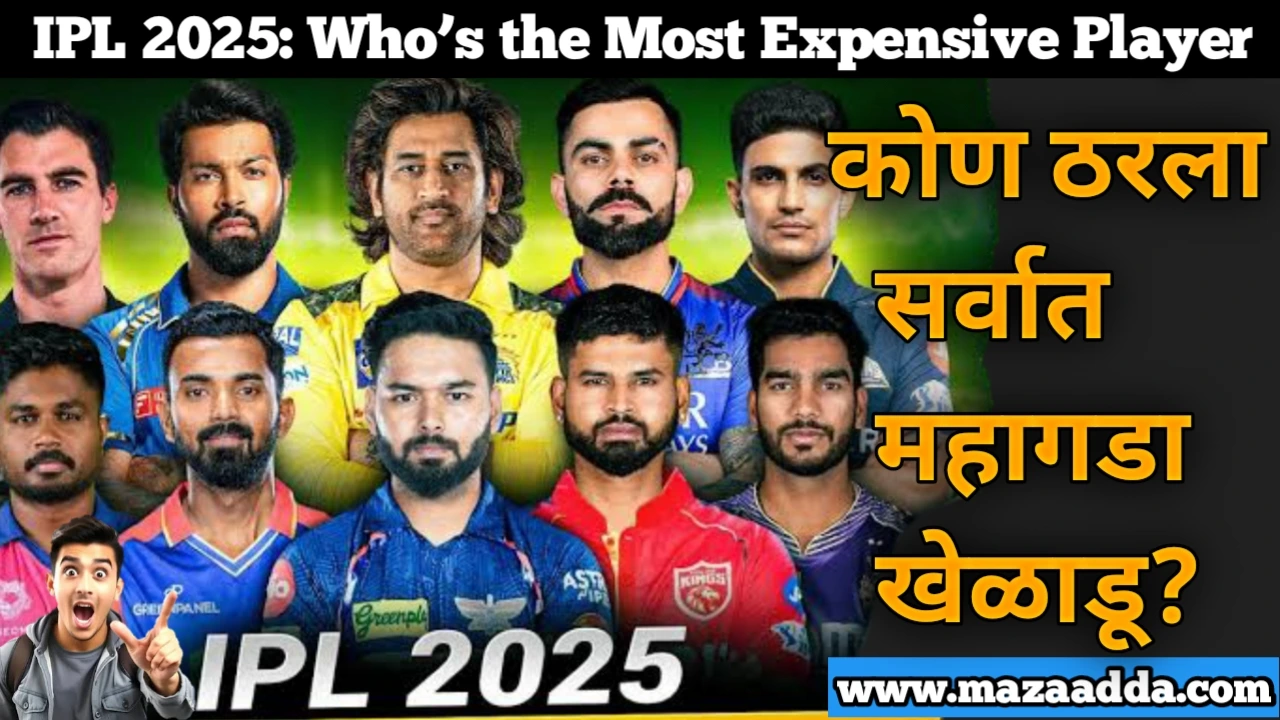IPL 2025: Who’s the Most Expensive Player? Top Priced Player?